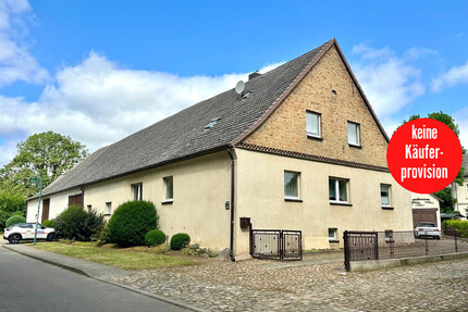 HORN IMMOBILIEN ++ ehemaliges Gründerhaus mit großem Grundstück, Milow bei Strasburg - Uckerland / Milow