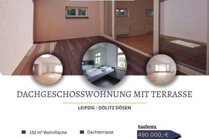 Wohnung zum Kaufen in Leipzig Dölitz-Dösen 490.000,00 € 152.48 m² - Leipzig / Dölitz-Dösen
