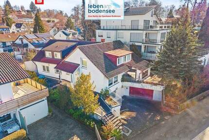 Viel Platz zum Wohnen und viele Möglichkeiten - großes Wohnhaus in ruhiger Seesichtlage - Überlingen