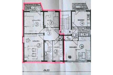3Zi Wohnung, Balkon, Holzböden, Erstbezug n. Sanierung in 42369 - Wuppertal Gemarkung Ronsdorf
