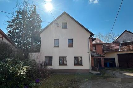 Einfamilienhaus mit Anbau und Scheune in 98630 Römhild Hindfeld