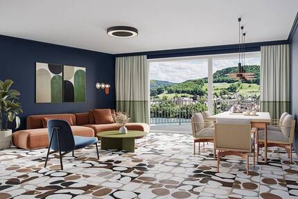 EXTRAVAGANT ! ° W06 ° 3.5-ZWG ° EG ° Süd-Ost SONVIDA - Dreispitz Laufenburg - Laufenburg (Baden)