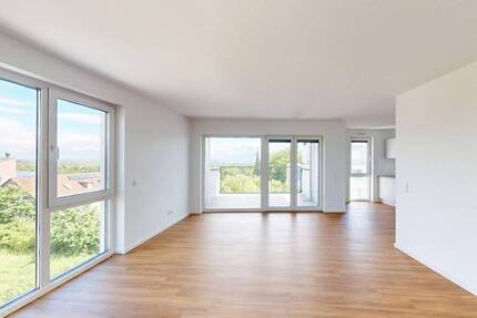 Platz & Komfort, gepaart mit modernem Design: Exklusive 3-Zimmer-Wohnung mit 2 BALKONEN, EBK und 2 Bädern - Friedrichsdorf Seulberg