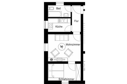 2 Zimmer Wohnung in Leverkusen 51377