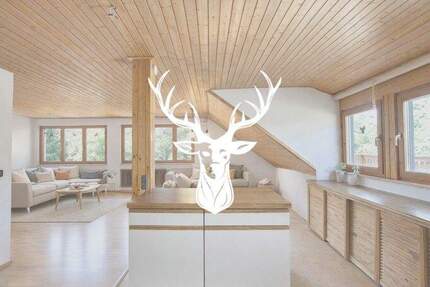 Charmante 2-Zimmer Dachgeschosswohnung in ruhiger Lage von Fützen zu verkaufen - Blumberg