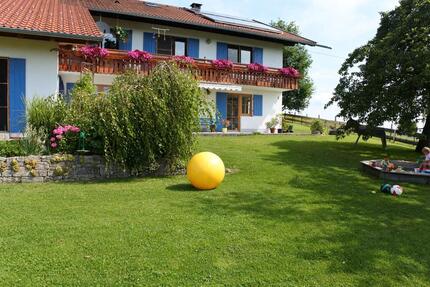 Ferienwohnung mit Bergblick auf die Allgäuer Alpen + Gästekarte - Bernbeuren