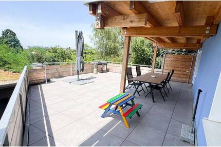 MODERNE 4-ZIMMER-WOHNUNG MIT GROSSER TERRASSE UND WEITBLICK - Malsch