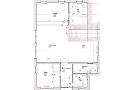 Neubau: Attraktive 3-Zimmer-Wohnung mit Burgblick in Sulzfeld