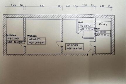 Moderne, helle Mietwohnung im Zentrum von Brüel