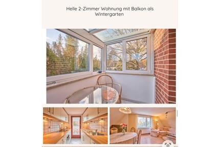 Helle 2-Zimmer Wohnung möbliert - Hamburg Billstedt