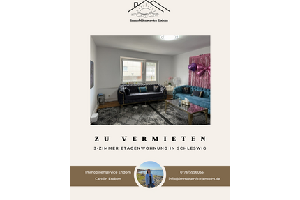 Wohnung zum Mieten in Schleswig 520,00 € 66 m²