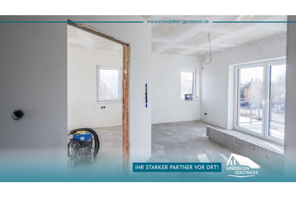 Neubau Dachgeschosswohnung in bester Ortskernlage von Remels - Uplengen