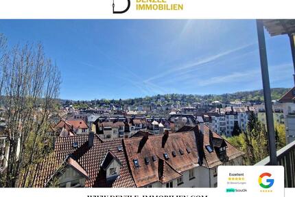 Wohnen über den Dächern von Stuttgart – Charmante Whg mit Altbaudetails & Aussichtsbalkon