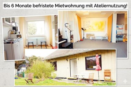 Wohnen & Wirken: Möbliertes Refugium mit Ateliernutzung in Zierenberg, WARMMIETE!
