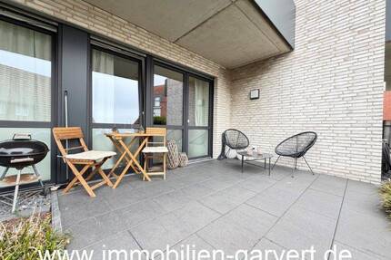 Vermietung - Wohnen im Ortskern von Borken-Weseke, 2-Zimmer-Erdgeschosswohnung mit Terrasse
