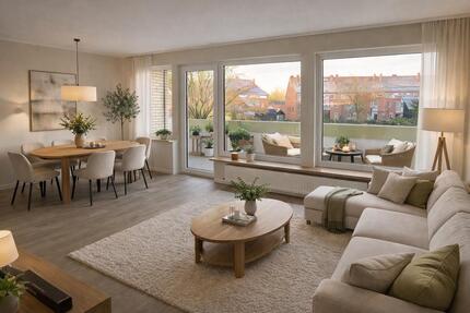 4 Zimmer Wohnung Balkon Aufzug Tiefgarage provisionsfrei - Hannover Ahlem-Badenstedt-Davenstedt