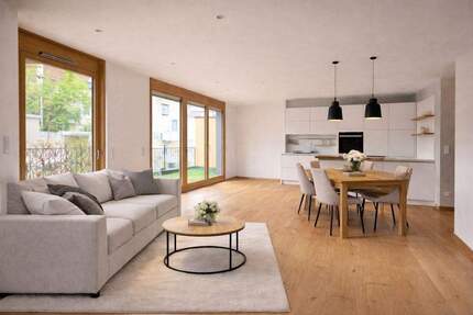 Exklusive 3-Zimmer-Wohnung mit Balkon und Dachgarten in bester Lage direkt am Englischen Garten - München Altstadt-Lehel