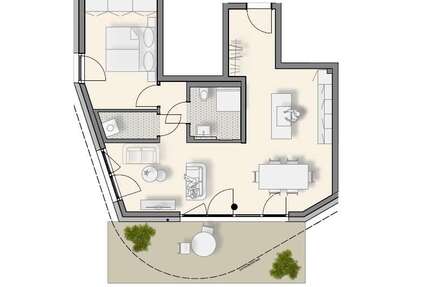 Wohnung zum Kaufen in Weinsberg 409.500,00 € 71.84 m²
