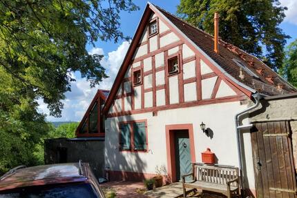 Rarität, kleines Fachwerkhaus in Alleinlage, provisionsfrei - Bad Windsheim