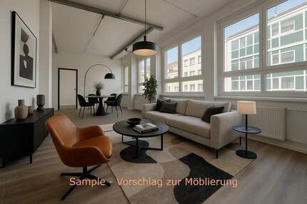 Loft - Atelier - Wohnung in cooler Umgebung in der Wunnensteinstr. im Osten - Stuttgart
