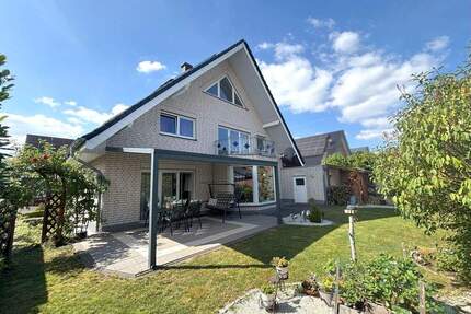 Freistehendes Einfamilienhaus mit repräsentativem Entree + Bürofläche - Steinfurt Borghorst