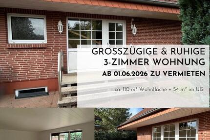 Großzügige & vielseitige 3-Zimmer Wohnung, 2 Terrassen, Garten - Kaltenkirchen
