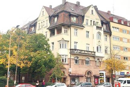Wunderschöne 3-Zimmer-Altbau-Wohnung mit Balkon im Nürnberger Stadtteil Maximilian