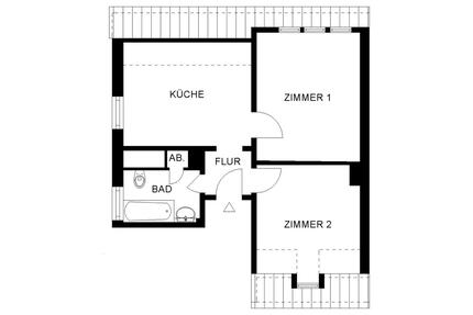 Geräumige 2-Zimmer-Wohnung in Lennestadt-Maumke