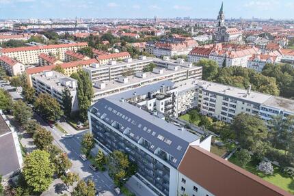 Möblierte 1-Zi.-Whg mit West-Loggia ab Juni 2026 in guter Lage - München Sendling-Westpark