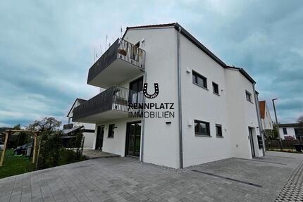 Erstbezug: 3-Zimmer-Wohnung mit EBK, Terrasse und Blick ins Grüne in Regensburg-Nord. Frei ab 01.06.