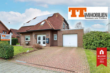 TT bietet an: Das perfekte Haus für die Familie in verkehrsberuhigter Lage von Sande - mit Garten, Garage und Wallbox!