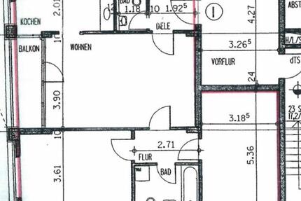 3 Zimmer Wohnung, Einbauküche, 2. Bad, Balkon, Untermiete ab 1.1 - Berlin Mitte
