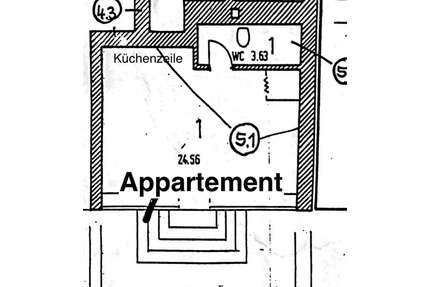 Wohnung zum Mieten in Völklingen 380,00 € 29 m²