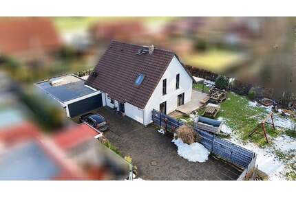 Modernes Einfamilienhaus mit zusätzlichem Tiny House - Platz für Familie, Arbeit & Hobby - Stolzenau Holzhausen