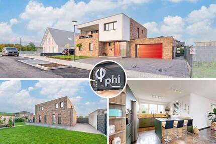 PHI AACHEN - Einzigartiges Architektenhaus mit Balkon und Garage in idyllischer Lage von Marienberg! - Übach-Palenberg