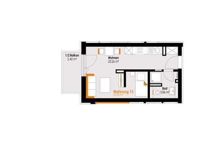 Wohnung zum Kaufen in Füssen 195.000,00 € 29.52 m²