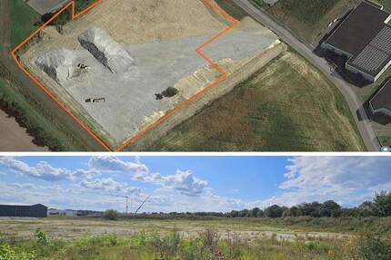 ca. 2,1 ha gr. Gewerbegrundstück in Jesewitz, gewalzter Boden, Industriegebiet