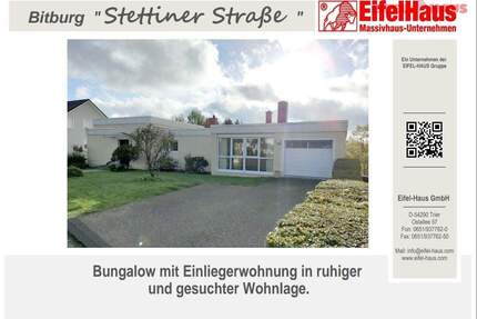 Bungalow mit Einliegerwohnung zu verkaufen - Bitburg