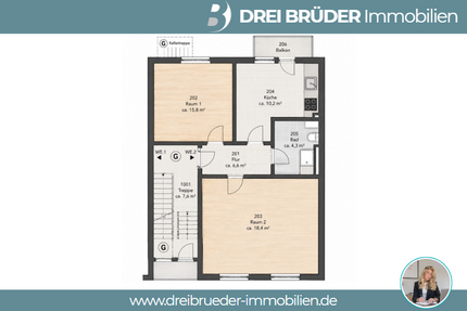 Wohnung zum Kaufen in Münster 249.000,00 € 60 m²