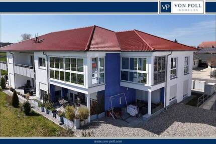 Moderne 4-Zimmer-Wohnung mit Wintergarten und Blick ins Grüne - Aurach
