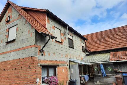2 Fam. Haus Teil-Rohbau in Sterbfritz, 165 m² WF inkl. Garten - Schlüchtern