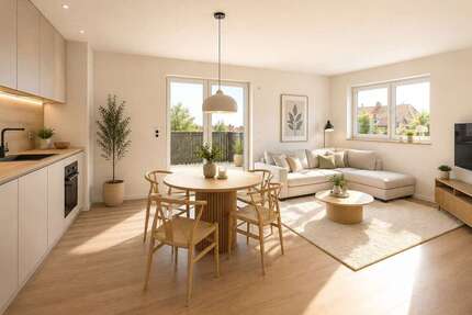 Wohnung zum Mieten in Regensburg Schwabelweis 1.050,00 € 61.72 m² - Regensburg / Schwabelweis