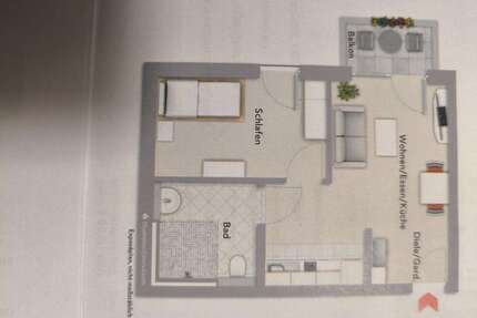 Wohnung zum Mieten in Ludwigshafen Friesenheim 690,00 € 43.5 m² - Ludwigshafen/ Friesenheim
