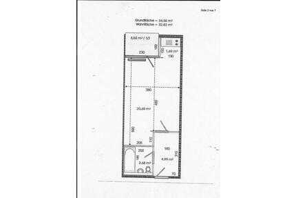 1-Zimmer-Wohnung in Nürnberg am Wöhrder See – gut vermietet