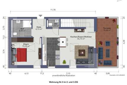 Wohnung zum Kaufen in Aspach 604.000,00 € 104.27 m²