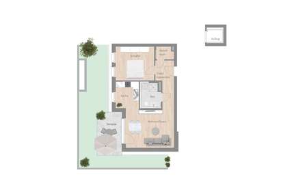 Wohnung zum Mieten in Besigheim 890,00 € 62.61 m²