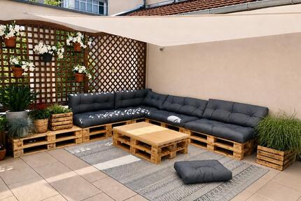 Großzügige Maisonette-Wohnung mit riesiger Dachterrasse - Augsburg Innenstadt