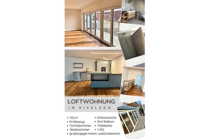 Loftwohnung - 1.300,00&nbsp;EUR Kaltmiete, ca.&nbsp; 110,00&nbsp;m&sup2; in Kißlegg (PLZ: 88353)