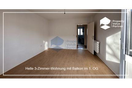 Helle 3-Zimmer-Wohnung mit Balkon im 1. OG - Wolfsburg Hohenstein