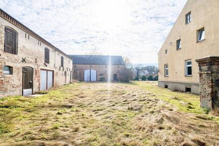 Havel-Idylle: 2.126 m² Bauland & 2 Familienhaus, Scheune, Nebengelass - Gestalten nach Wunsch - Groß Kreutz (Havel) Deetz